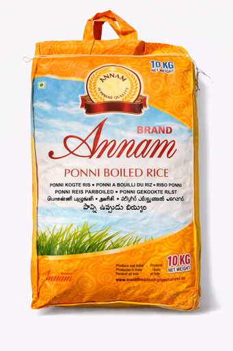 [Annam Brand] Ponni Boiled Rice 10Kg